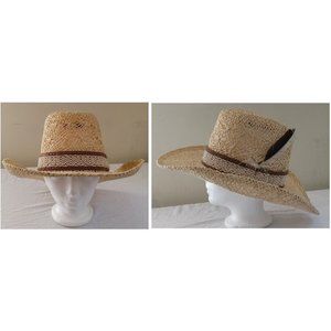 Resistol Stagecoach Straw Cowboy Hat Self Conforming 7 1/8"  Western Shade Tree